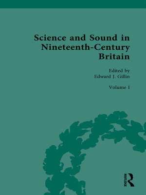 cover image of Science and Sound in Nineteenth-Century Britain